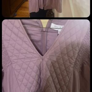 Hunter Bell purple quilted mini dress SOLD